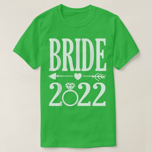T-shirt Mariée 2022 À marier En 2022 Joli Mariage Anno (Design devant)