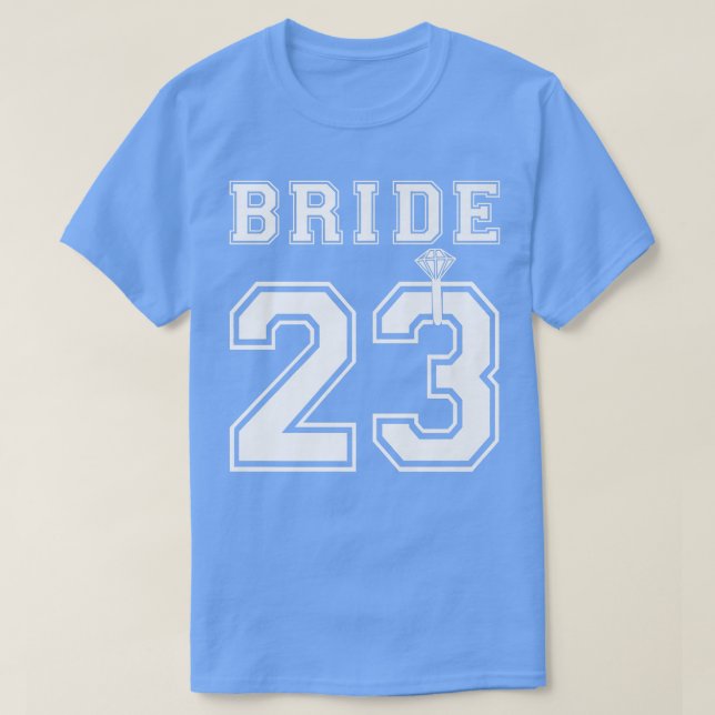 T-shirt Mariée 2023 Fiançailles Réception de mariage Propo (Design devant)