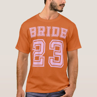 T-shirt Mariée 23 Jersey Se marier en 2023 (Nombre sur