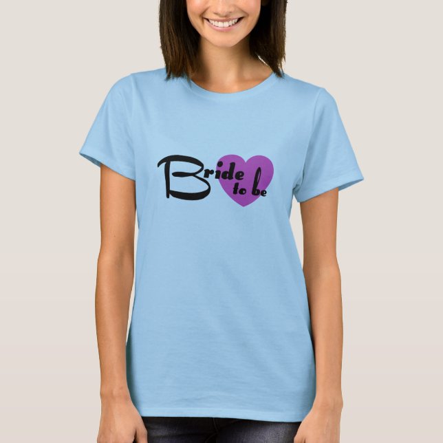 T-shirt Mariée à être (Devant)