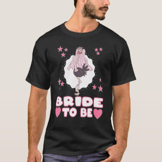 T-shirt Mariée À Venir Pour L'équipe De La Mariée Et La Fu