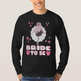 T-shirt Mariée À Venir Pour L'équipe De La Mariée Et La Fu