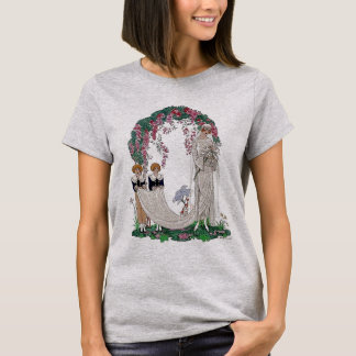 T-shirt Mariée Art déco