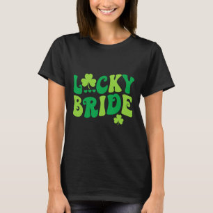 T-shirt Mariée chanceuse Couples de chambre jumelés Mariag