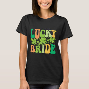 T-shirt Mariée chanceuse Mari couples assortis mariage St