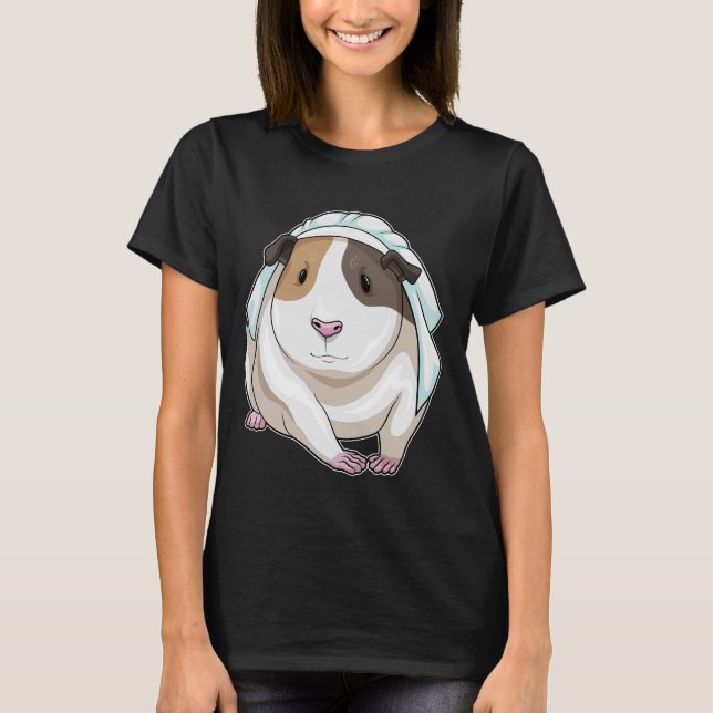 T-shirt Mariée cobaye mariage (Devant)