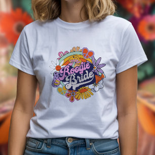T-shirt Mariée de Boogie Groovy des années 70 ID929