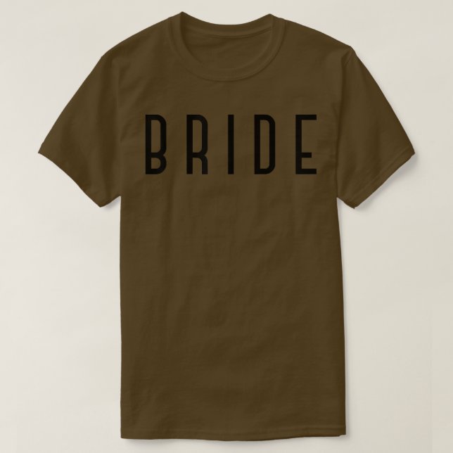 T-shirt Mariée de femmes, mariage de la fête de bacheloret (Design devant)