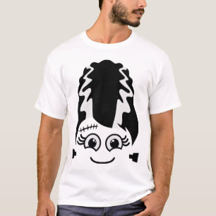 T-shirt Mariée De Frankenstein Cute Monster Halloween Cost