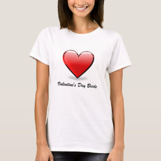 T-shirt Mariée de la Saint Valentin