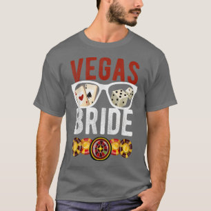 T-shirt Mariée de Las Vegas Mariée à Las Vegas Mariée de L
