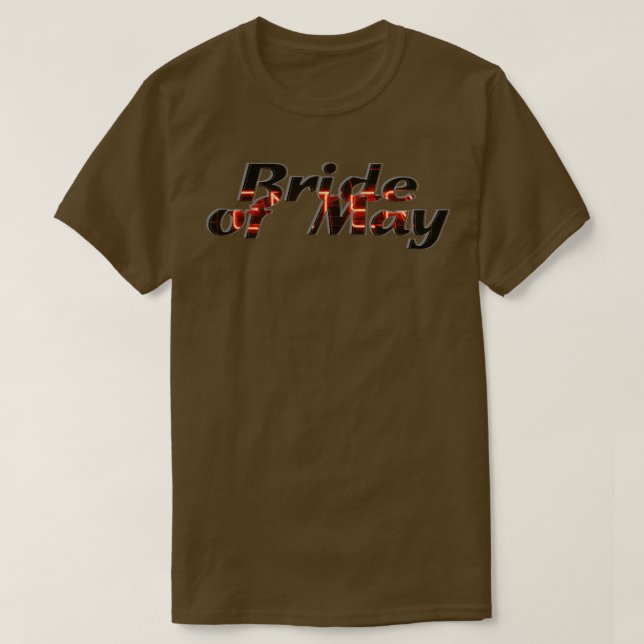 T-shirt Mariée de mai (Design devant)