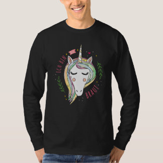 T-shirt Mariee disant avec licorne fête enterrement de vie