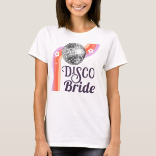 T-shirt Mariée Disco Week-end Enterrement de Vie de Jeune