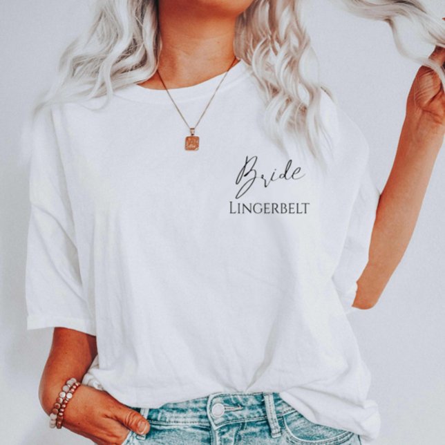 T-shirt Mariée Élégante à Marier Ou Enterrement de Vie de  (Créateur téléchargé)