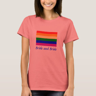 T-shirt Mariée et épouse/Mariage gay