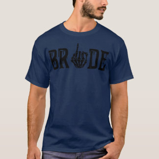 T-shirt Mariée et/ou la mariée engagée Mariage d'Halloween