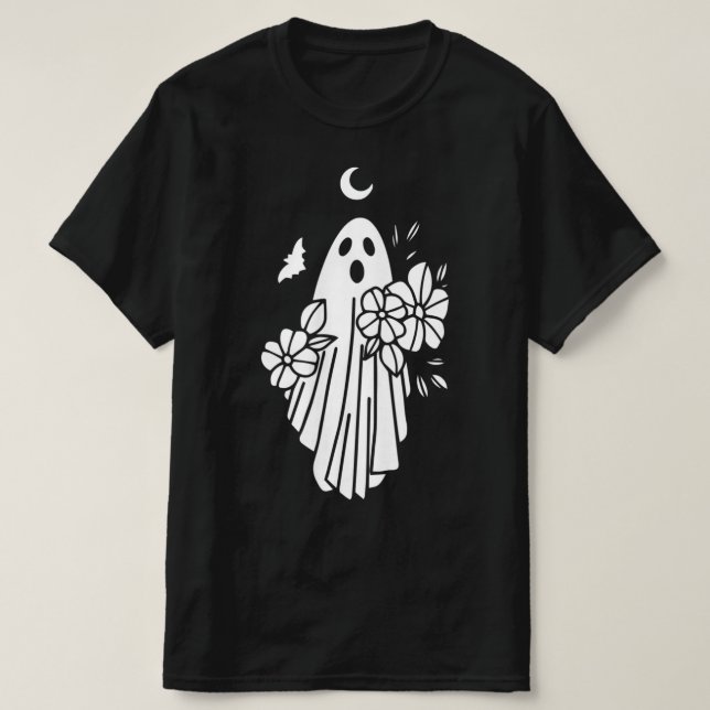 T-shirt Mariée fantôme Lazy Costume d'Halloween Amusant Es (Design devant)