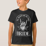 T-shirt Mariée Groom Skeleton Rock Couples Mariage Hal<br><div class="desc">Mariée Groom Skeleton Rock Couples Mariage Halloween</div>