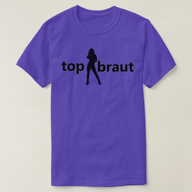 T-shirt Mariée idéale (Design devant)