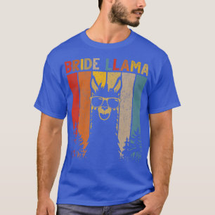 T-shirt Mariée Lama Anniversaire Famille Correspondante po