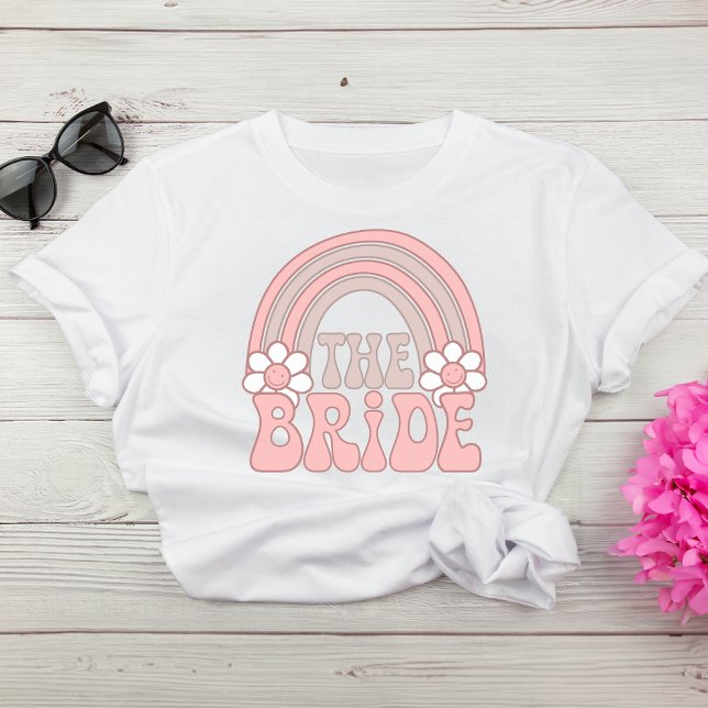 T-shirt Mariée les années 70 Retro Bachelorette Party (Celebrate your last fling before the ring in style & add some flair to your bachelorette party look)