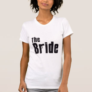 T-shirt Mariée mafieuse