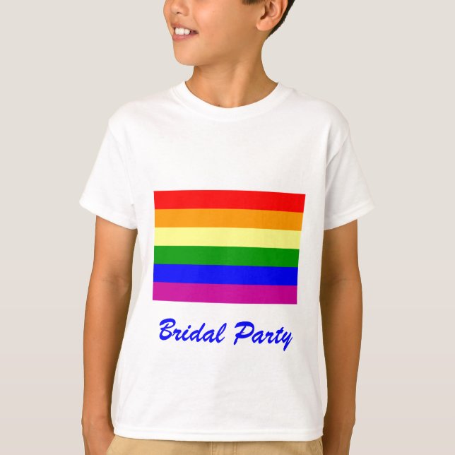 T-shirt Mariée/Mariage gay (Devant)