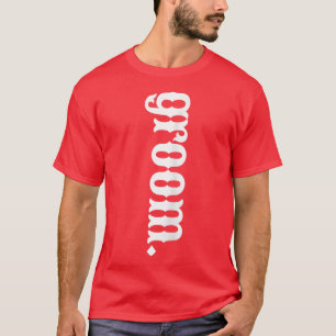 T-shirt Mariée Mode Marié Équivalent Esthétique Occidental