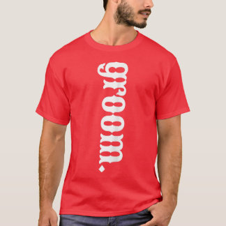 T-shirt Mariée Mode Marié Équivalent Esthétique Occidental