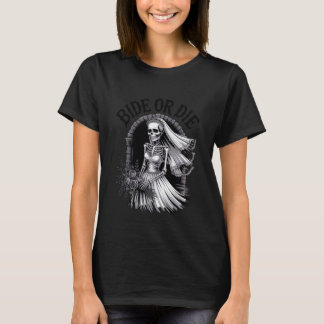 T-shirt Mariee ou Morte Enterrement de Vie de Jeune Fille 