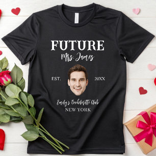 T-shirt Mariée Personnalisée Visage Beau-frère Club Social