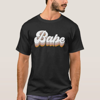 T-shirt Mariée Rétro Bébé Enterrement de Vie de Jeune Fill