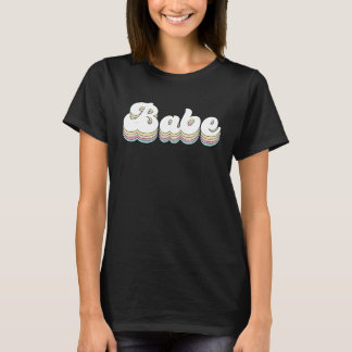 T-shirt Mariée Rétro Vintage Babe Enterrement de Vie de Je