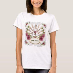 T-shirt mariée rose sur mesure
