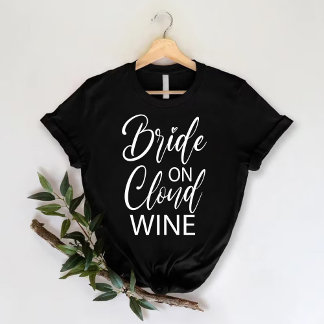 T-shirt Mariée sur Cloud Wine | Enterrement de vie de jeun