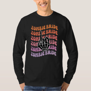 T-shirt Mariée Zombie Jusqu'à Ce Que La Mort Nous Sépare E