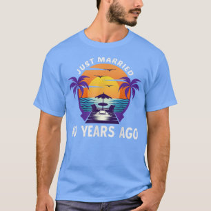 T-shirt Mariés depuis 40 ans seulement Mariage 40 ans An