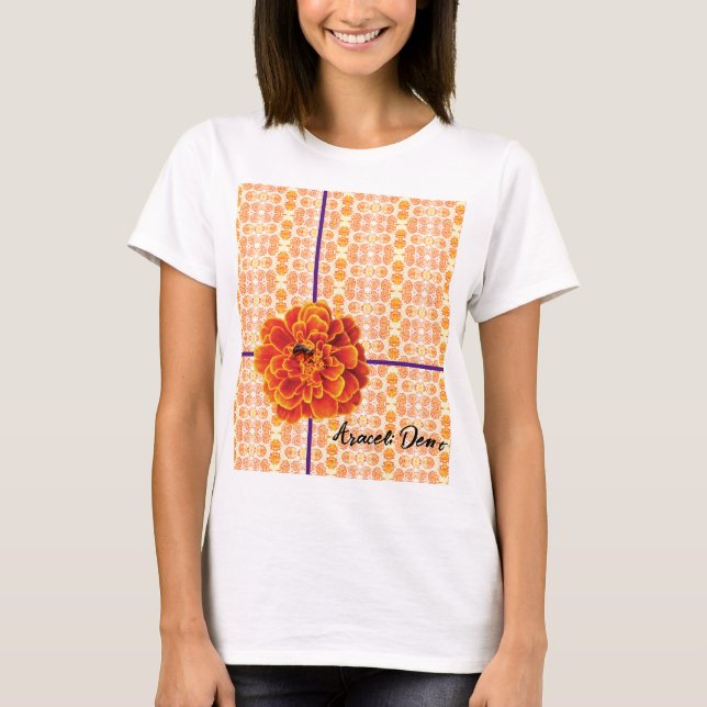 T-shirt Marigolds et Bee (Devant)