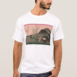 T-shirt Mariko, 53 stations de la route de Tokaido,