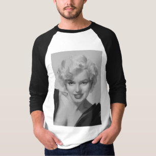 T-shirt Marilyn le regard