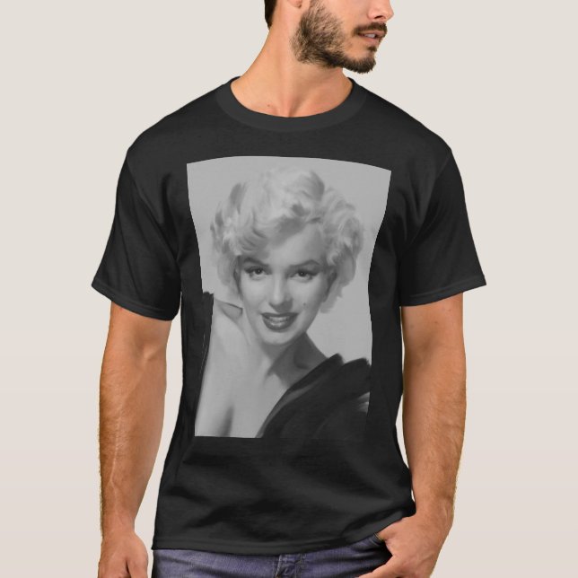 T-shirt Marilyn le regard (Devant)