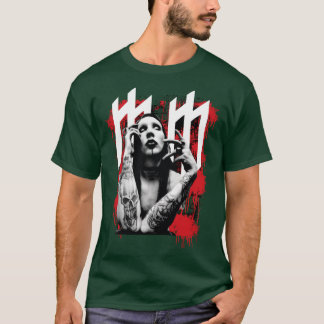T-shirt Marilyn Manson retro