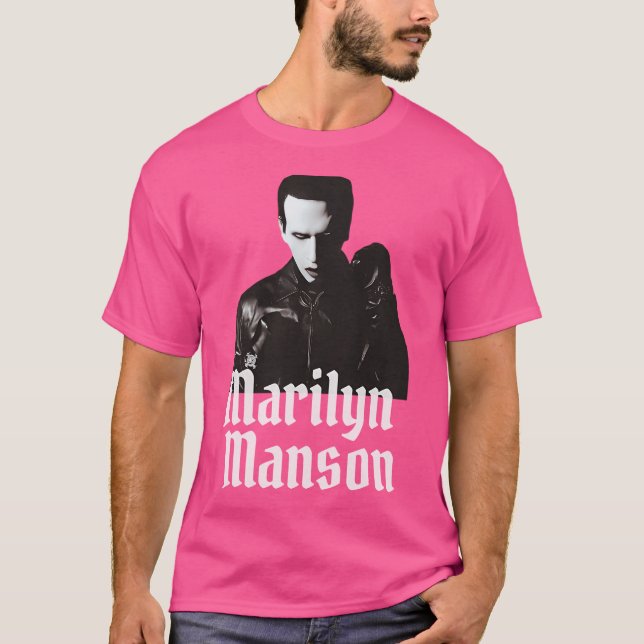 T-shirt Marilyn Manson - Une Assassinat Sous Dieu (Devant)