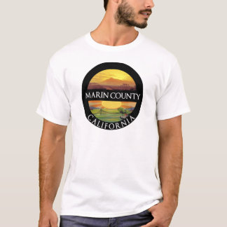 T-shirt Marin Comté Mont Tamalpais