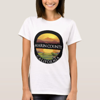 T-shirt Marin Comté Mont Tamalpais