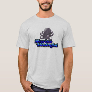 T-shirt marin de biologiste