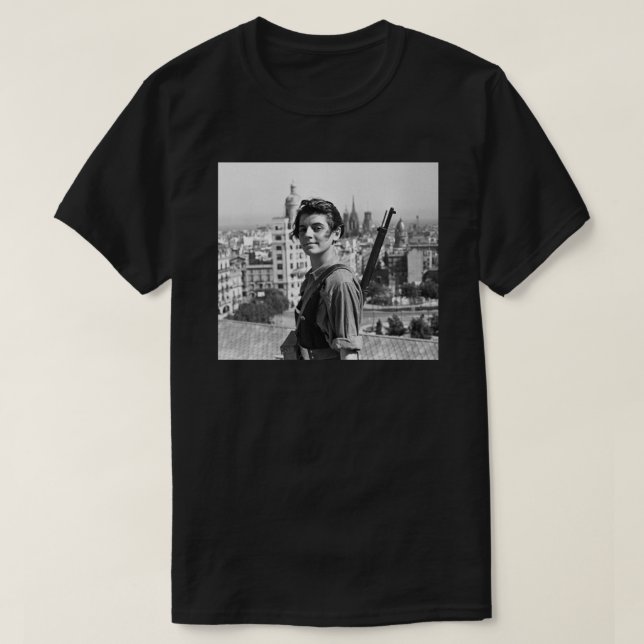 T-shirt Marina Ginesta - La Gauche est Belle Essentielle T (Design devant)