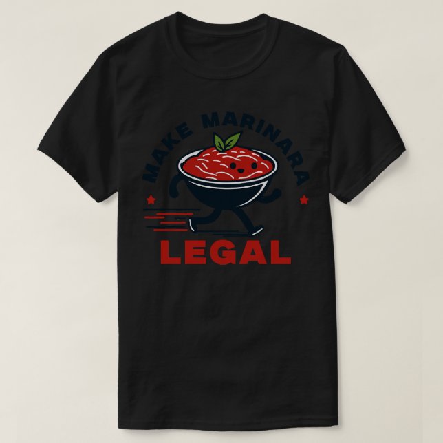 T-shirt Marinara Légal Italien (Design devant)