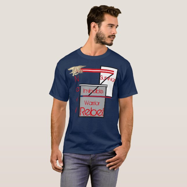 T-shirt Marine (Devant entier)